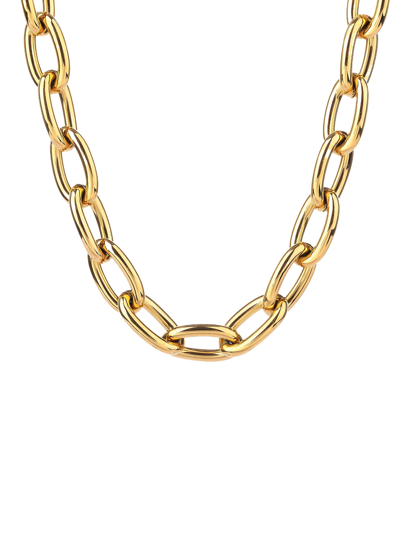 Manufacturer Custom High Quality Fashion Jewellery Cheap Stainless Steel  18K Gold Plated Thick Chain Wholesale Customs Necklace Jewelry for Women  Men Unisex - China Chain and Women Jewelry price