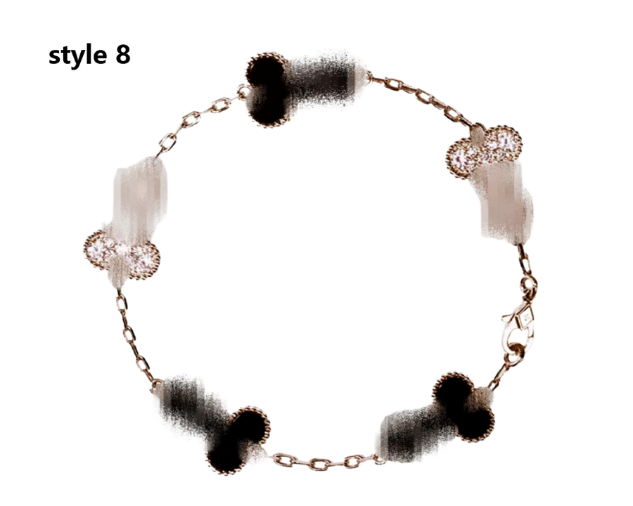 [Tiktok fans discount]Spoof Diccleef Bracelet - Charm Bracelet Unique Design Luxury Bracelet - 925 Sterling Silver Set with Natural Stones No gift box.